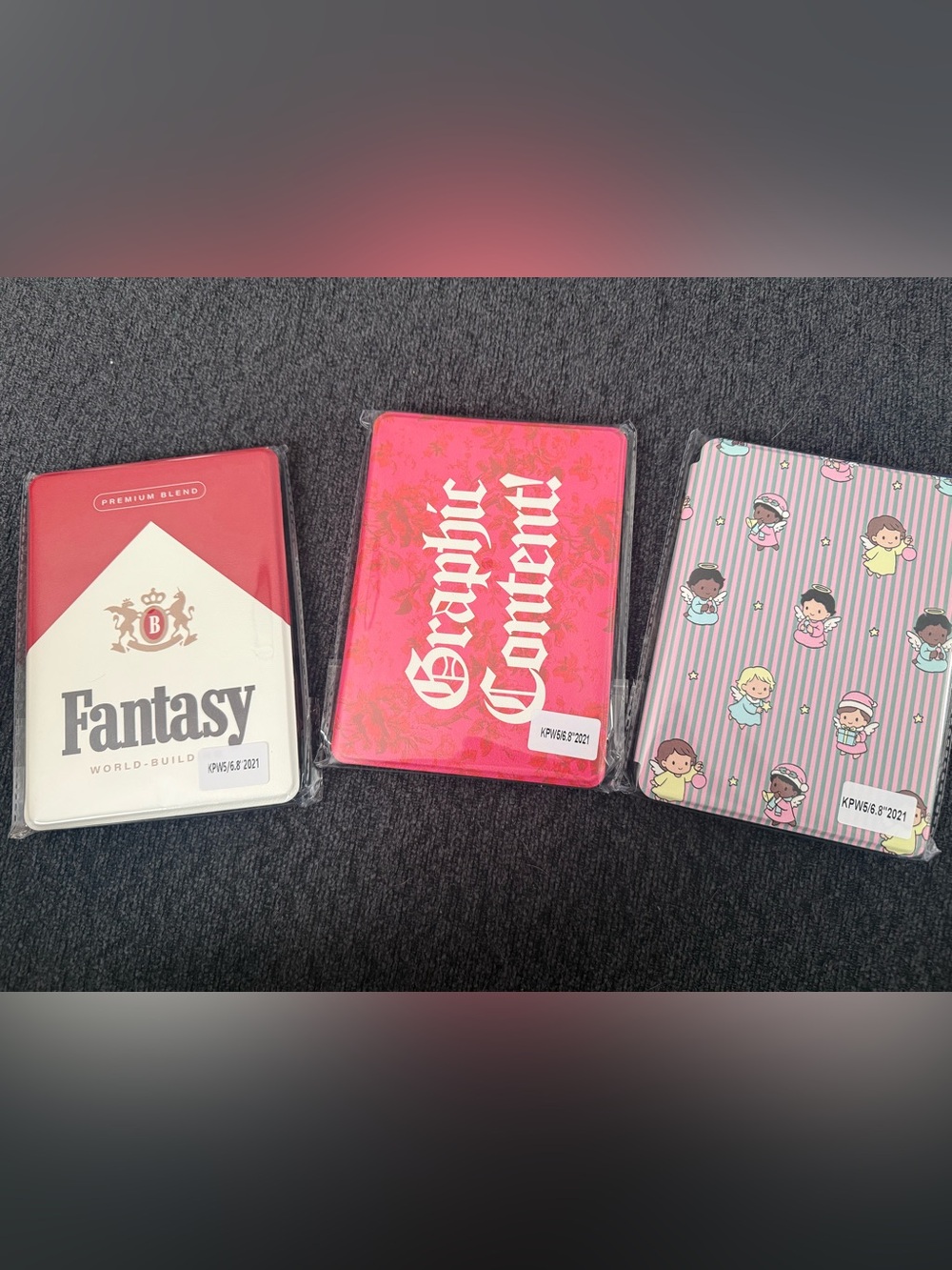 Set of 3 kindle cases for paperwhite 11th edition